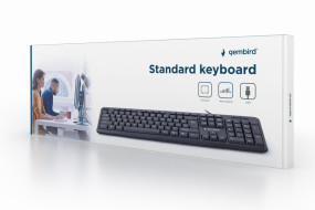foto de TECLADO GEMBIRD USB NEGRO PORTUGUES