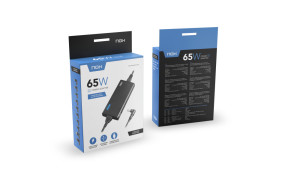 foto de CARGADOR PORTATIL UNIVERSAL NOX 65W USB