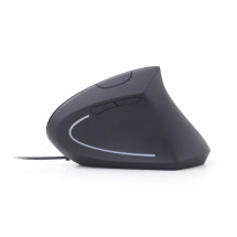 foto de RATON GEMBIRD MUS-ERGO-01 ERGONOMICO 3200 DPI NEGRO USB