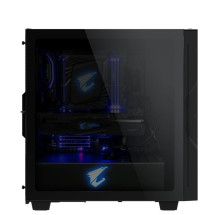 foto de CAJA GAMING GIGABYTE AC300G ATX 2XUSB3.0 1XUSBC RGB S/F NEGRO