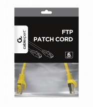 foto de CABLE RED GEMBIRD FTP CAT6 0,25M AMARILLO