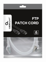 foto de CABLE RED GEMBIRD FTP CAT6 1M BLANCO