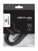 foto de CABLE USB GEMBIRD 3.0 A TIPO C MACHO MACHO 1M