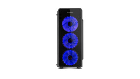 foto de CAJA NOX HUMMER TGM RAINBOW ATX 1XUSB3.0 2XUSB2.0 NEGRO RGB