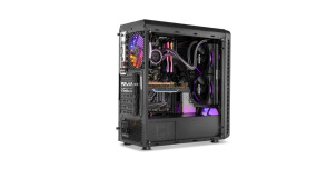 foto de CAJA NOX HUMMER TGM RAINBOW ATX 1XUSB3.0 2XUSB2.0 NEGRO RGB