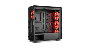 foto de CAJA NOX HUMMER TGM RAINBOW ATX 1XUSB3.0 2XUSB2.0 NEGRO RGB