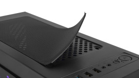 foto de CAJA NOX HUMMER TGM RAINBOW ATX 1XUSB3.0 2XUSB2.0 NEGRO RGB
