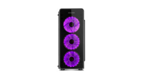 foto de CAJA NOX HUMMER TGM RAINBOW ATX 1XUSB3.0 2XUSB2.0 NEGRO RGB