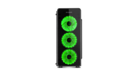 foto de CAJA NOX HUMMER TGM RAINBOW ATX 1XUSB3.0 2XUSB2.0 NEGRO RGB