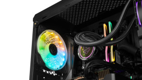 foto de CAJA NOX HUMMER TGM RAINBOW ATX 1XUSB3.0 2XUSB2.0 NEGRO RGB