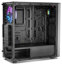 foto de CAJA NOX HUMMER INFINITY OMEGA ATX 1XUSB3.0 2XUSB2.0 NEGRO ARGB