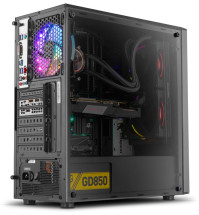 foto de CAJA NOX HUMMER INFINITY OMEGA ATX 1XUSB3.0 2XUSB2.0 NEGRO ARGB
