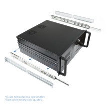 foto de CAJA RACK IPC TOOQ 406N 19 ATX USB 3,0,ACERO,SIN FUENTE,CON LLAVE