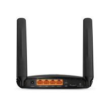 foto de TP-Link Archer MR200 router inal?mbrico Ethernet r?pido Doble banda (2,4 GHz / 5 GHz) 4G Negro