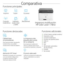 foto de IMPRESORA HP COLOR LASER MFP 178NW