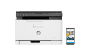 foto de HP Laser 178nw Inal?mbrico Multifunction Color Impresora, Fotocopiadora, esc?ner; D?plex
