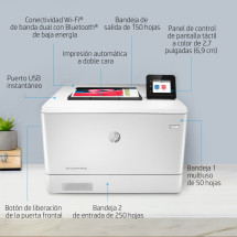 foto de IMPRESORA HP COLOR LASERJET PRO M454DN