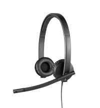 foto de AURICULARES LOGITECH H570e NEGRO MICROFONO ALAMBRICO