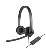 foto de AURICULARES LOGITECH H570e NEGRO MICROFONO ALAMBRICO