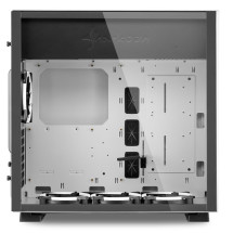 foto de CAJA ATX SHARKOON PURE STEEL 2XUSB3.0 RGB SIN FUENTE BLANCO