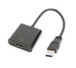 foto de CABLE ADAPTADOR GEMBIRD USB 3.0 MACHO A HDMI HEMBRA NEGRO