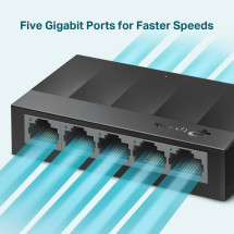 foto de SWITCH TP-LINK 5 PORT GIGABIT DESKTOP