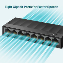 foto de SWITCH TP-LINK 8 PORT GIGABIT DESKTOP