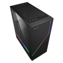 foto de CAJA ATX SHARKOON RGB FLOW 2XUSB3.0 SIN FUENTE