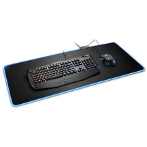 foto de Sharkoon 1337 RGB XXL Alfombrilla de rat?n para juegos Negro