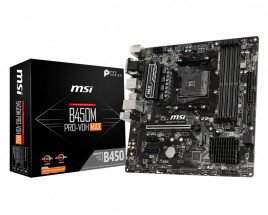 foto de PLACA BASE MSI B450M PRO-VDH MAX AM4 MATX 4XDDR4