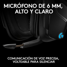 foto de AURICULARES GAMING LOGITECH G G935 NEGRO MICROFONO ALAMBRICO