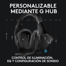 foto de AURICULARES GAMING LOGITECH G G935 NEGRO MICROFONO ALAMBRICO