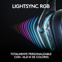 foto de AURICULARES GAMING LOGITECH G G935 NEGRO MICROFONO ALAMBRICO