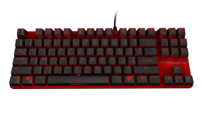 foto de Ozone Strike Battle Spectra teclado Juego USB QWERTY Ingl?s Negro