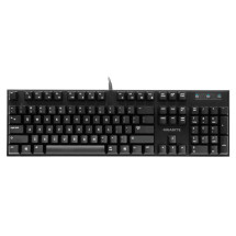 foto de GIGABYTE Force K83 teclado Universal USB QWERTY Portugu?s Negro