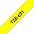 foto de CINTA BROTHER LAMINADA AMARILLO/NEGRO 12MM
