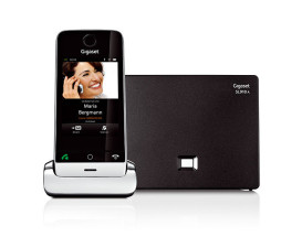 foto de Gigaset SL910 Tel?fono DECT Identificador de llamadas Negro, Plata