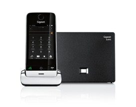 foto de Gigaset SL910 Tel?fono DECT Identificador de llamadas Negro, Plata