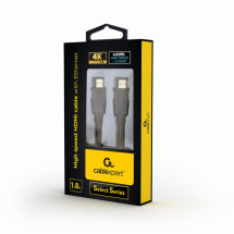 foto de CABLE HDMI GEMBIRD MACHO MACHO 4K 1,8M SELECT SERIES