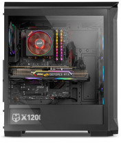 foto de CAJA NOX HUMMER QUANTUM ATX 1XUSB3.0 2XUSB2.0 NEGRO ARGB