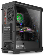 foto de CAJA NOX HUMMER QUANTUM ATX 1XUSB3.0 2XUSB2.0 NEGRO ARGB