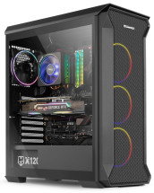 foto de CAJA NOX HUMMER QUANTUM ATX 1XUSB3.0 2XUSB2.0 NEGRO ARGB
