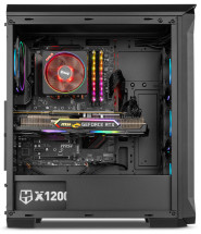 foto de CAJA NOX HUMMER QUANTUM ATX 1XUSB3.0 2XUSB2.0 NEGRO ARGB