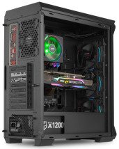 foto de CAJA NOX HUMMER QUANTUM ATX 1XUSB3.0 2XUSB2.0 NEGRO ARGB