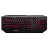 foto de TECLADO HIDITEC GAMING GK200 USB RETROILUMINADO MEMBRANA NEGRO