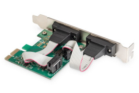 foto de TARJETA PCI-E DIGITUS 2 PUERTOS SERIE RS232