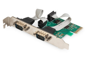 foto de TARJETA PCI-E DIGITUS 2 PUERTOS SERIE RS232