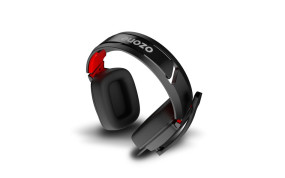 foto de Ozone OZEKHOX40 auricular y casco Auriculares Al?mbrico Diadema Juego Negro, Rojo