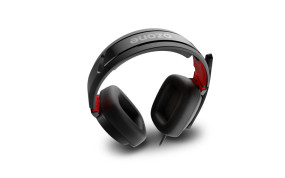 foto de Ozone OZEKHOX40 auricular y casco Auriculares Al?mbrico Diadema Juego Negro, Rojo