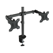 foto de SOPORTE MESA TOOQ DB1232TN-B 2 PANTALLAS 13-32 MAX 8KG POR BRAZO NEGRO